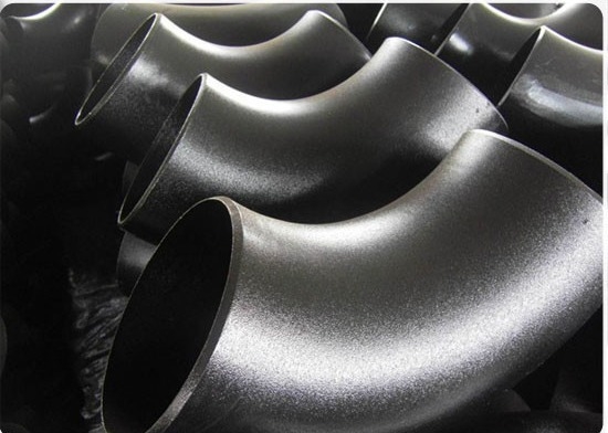 Astm B 16.9 Carbon Steel Elbow Squared Beveled Ends องศา 90