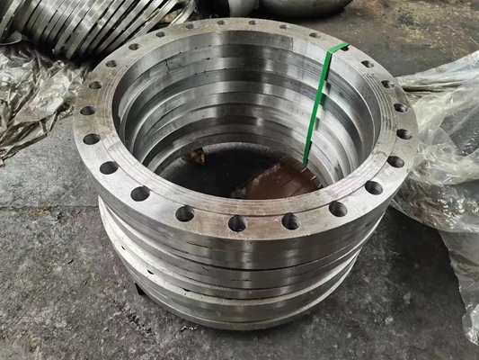 ตัวเชื่อมต่อหน้าแปลนท่อเหล็กคาร์บอนที่ผ่านการรับรอง 600LB Ce 1/2” -48”