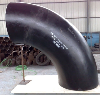 630 * 8 ซ็อกเก็ตรัศมียาว 3 มิติเชื่อมข้อศอก 45 องศา DN1200 * 12mm