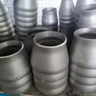 ตัวลดเหล็กกล้าคาร์บอน 72 นิ้วศูนย์กลาง ASTM A234 WPB Reducer