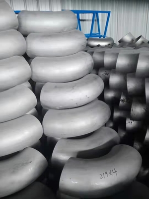 GOST 321 เหล็กกล้าไร้สนิม Mandrel Bends 325 * 10 SS316L ใส Oiled