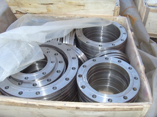 ปลอกคอ Pn16 Pn25 หน้าแปลนเหล็กคาร์บอนฟอร์จสลิปแบน