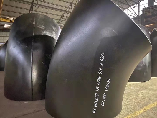 Ansi / Asme B16.9 Std Butt Welding Elbow ขนาดใหญ่ A234 Wpb