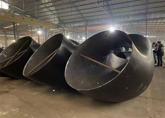 Ansi / Asme B16.9 Std Butt Welding Elbow ขนาดใหญ่ A234 Wpb