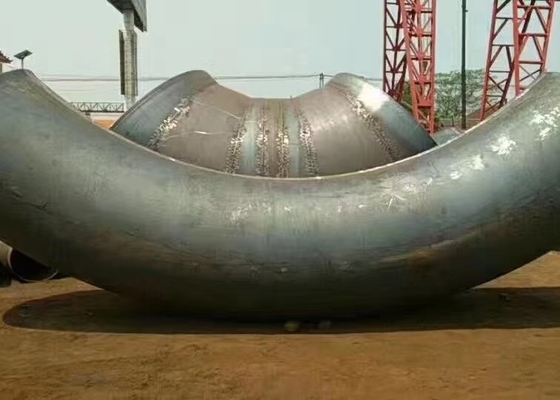 ASTM A105 ท่อเหล็กคาร์บอนโค้งขนาดใหญ่ 3D 5D 10D สำหรับเภสัชกรรม