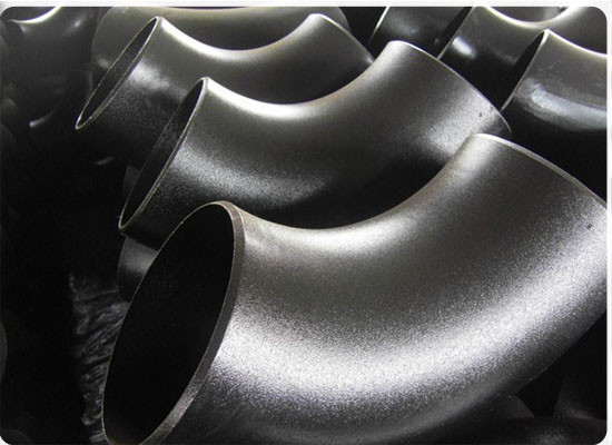 Astm A403 / A403m ข้อศอกเชื่อมเหล็ก Wp304 Wp316 รัศมียาว 6 นิ้ว Sch80