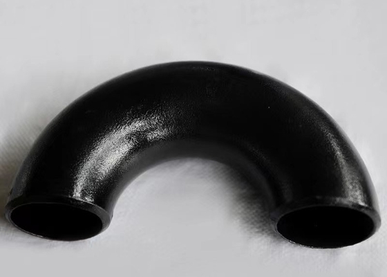 รัศมียาว 180 องศาท่อเหล็กคาร์บอนโค้ง Asme B16.9 SCH20