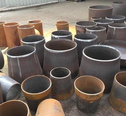 Sch 10 Carbon Steel Reducer Forged Con และ Ecc Beveled End