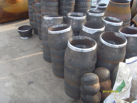 Sch 10 Carbon Steel Reducer Forged Con และ Ecc Beveled End