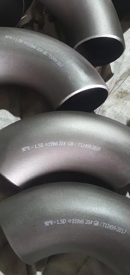 ISO รับรองคาร์บอนสแตนเลส เอลโค Astm A234 Wpb 60 องศา