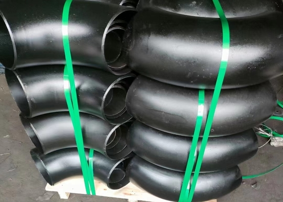 Sch 160 Steel Butt Welding Elbow Astm B16.9 รัศมียาว 180 องศา Din 2605 St35.8