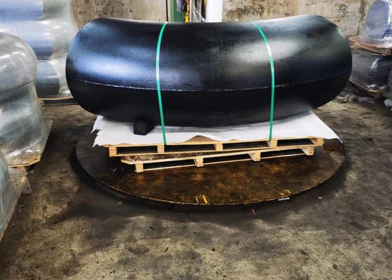Sch 160 Steel Butt Welding Elbow Astm B16.9 รัศมียาว 180 องศา Din 2605 St35.8