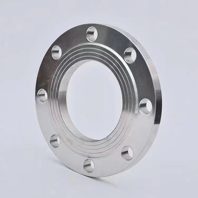 ASME Pn100 Dn100 หน้าแปลนเหล็กคาร์บอนฟอร์จสลิปแบนบนคอเชื่อมที่ยกขึ้น