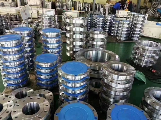 48 &quot;Rf Forged Pipe Fittings หน้าแปลนเหล็กคาร์บอน Stainless Butt Weld Astm