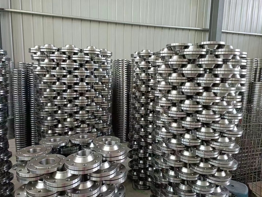 ซ็อกเก็ตเชื่อม Ss 316l เหล็กกล้าปลอมแปลงหน้าแปลน Asme Ansi B16.5 Asme Ansi B16.47