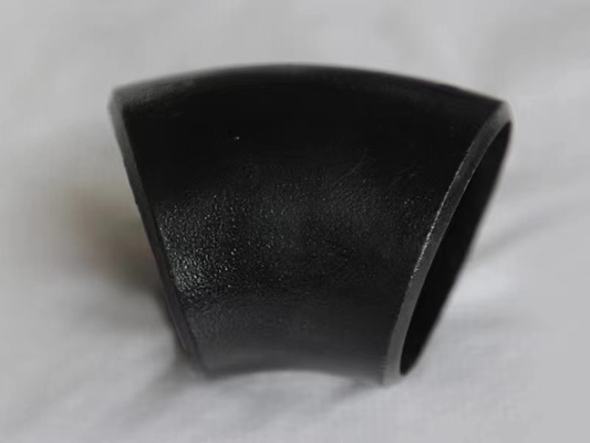 94&quot; Ansi B16.9 Cs Elbow Butt Welded รัศมีสั้นไม่มีรอยต่อ Sch40 45 Degree
