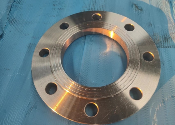 ASME 16.5 หน้าแปลนเหล็กคาร์บอนสแตนเลสแบบเกลียวพื้นผิวสังกะสี