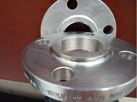 หน้าแปลน SWRF แบบเกลียว A105N SORF WNRF BLRF FLRF Lap Joint Pipe Flanges