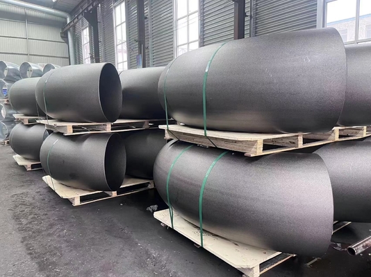 API5l Butt Weld Pipe Fittings เหล็กกล้าคาร์บอนข้อศอก 90 องศา DN600-DN1800