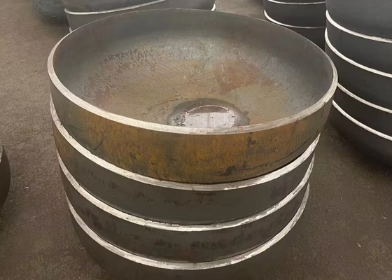 Butt Weld Ss306 Sch40 6 Stainless Steel Pipe Caps การกดเย็น