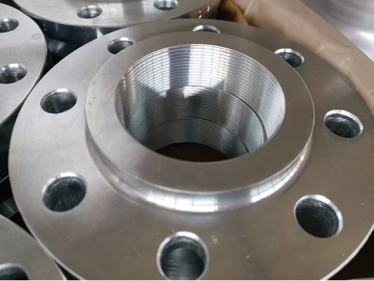 400LBS 600LBS ANSI B16.5 B16.47 NPT หน้าแปลนเกลียว CS A105