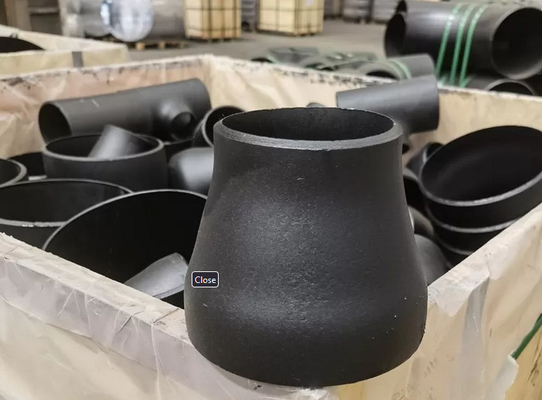 กำหนดการลดศูนย์กลางเหล็กกล้าคาร์บอน 4 นิ้ว 80 Astm A234 Wpb ลด