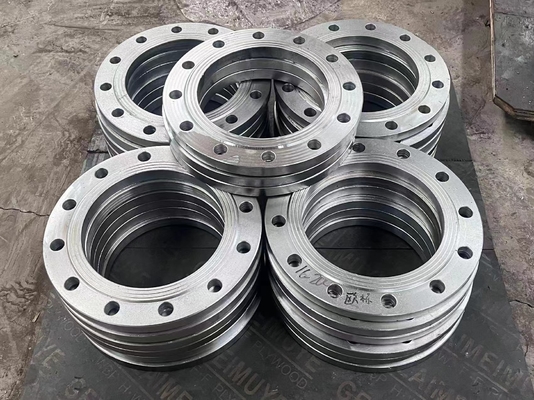 OEM ASTM A105carbon Steel Forged Flanges SCH80 พื้นผิวน้ำมันกันสนิม