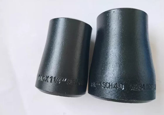 45D 90D 180D ข้อต่อท่อเชื่อมก้นเหล็ก ASME B16.9 B16.28 A234WPB
