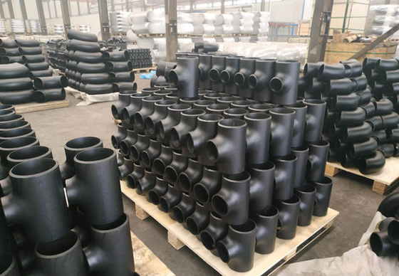 Sch10 Butt Weld Reducing Tee SS304 SS316L สแตนเลสสตีลเท่ากับที
