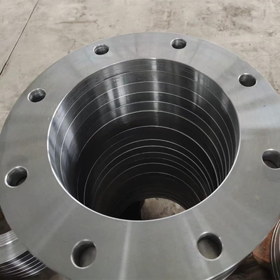 ASME B16.5 หน้าแปลนเหล็กคาร์บอนตาบอด SCH40 SCH80 ASTM A105