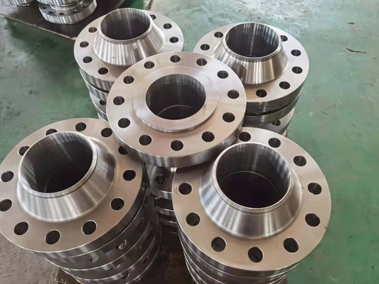 EN BS JIS หน้าแปลนเหล็กฟอร์จ Dn50 PN40 หน้าแปลนสำหรับท่อส่งน้ำมัน
