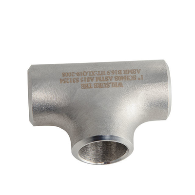 ISO9001 ASME 316 อุปกรณ์ท่อสแตนเลสเท่ากับที DN65