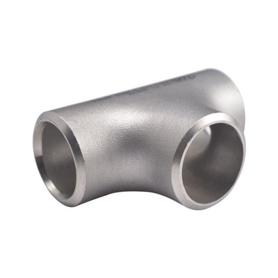 Sch10 Butt Weld Reducing Tee SS304 SS316L สแตนเลสสตีลเท่ากับที