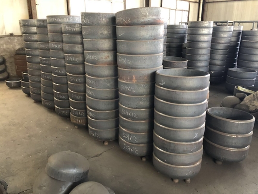 ฝาท้ายท่อ Dn200 Dn150 ฝาท้ายเชื่อมอุปกรณ์ท่อ SS316L