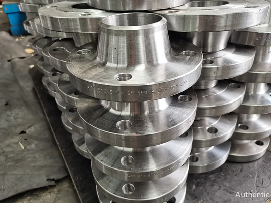 หน้าแปลนเหล็กกล้าคาร์บอน 2500 ปอนด์สำหรับระบบท่ออุตสาหกรรม Ped Iso Api Ce