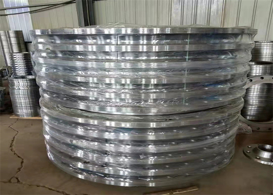 PN25 PN40 หน้าแปลนเหล็กคาร์บอน 12820-80 การขนส่งก๊าซน้ำมันปลอมแปลง