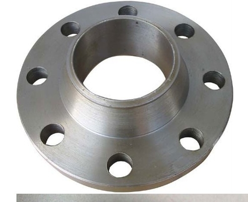 SS304 SS316L หน้าแปลนเหล็กปลอมแปลงคอเชื่อม PN16 DN100 หน้าแปลน ST20