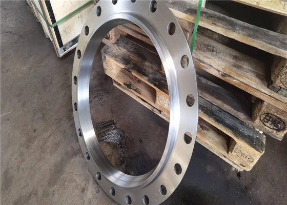 PED API 16mn หน้าแปลนเชื่อมชนหลอม ASTM 10mm 100mm Round