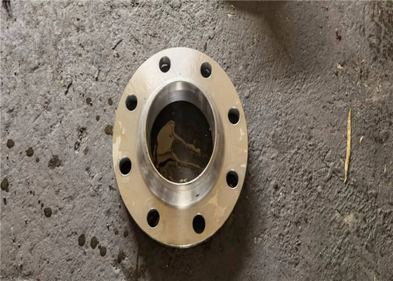 PED API 16mn หน้าแปลนเชื่อมชนหลอม ASTM 10mm 100mm Round