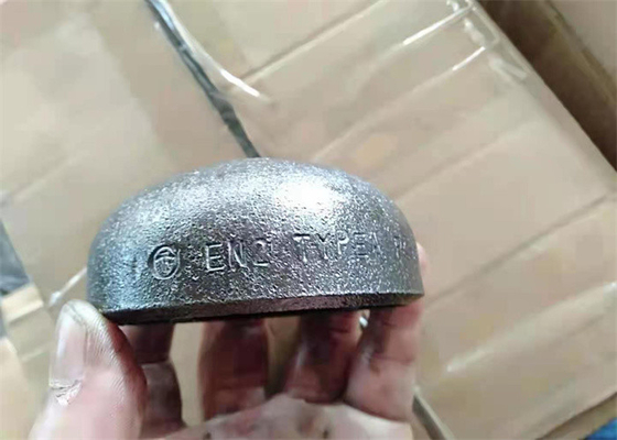ASTM A234 ฝาท่อเหล็กคาร์บอน SCH40 ฝาท้ายเหล็กกล้าคาร์บอน