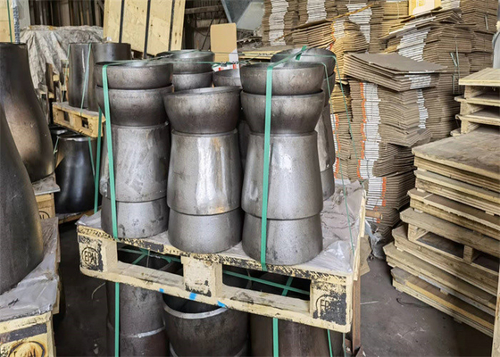 Con ECC Carbon Steel Reducer Butt Welded Sch10 GB DIN สำหรับการต่อเรือ