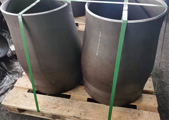 ตัวลดเหล็กกล้าคาร์บอน 72 นิ้วศูนย์กลาง ASTM A234 WPB Reducer
