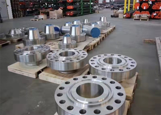 ASME B16.5 หน้าแปลนตาบอดเหล็กกล้าคาร์บอน SCH40 SCH80 ASTM A105