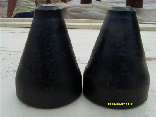 กำหนดการลดศูนย์กลางเหล็กกล้าคาร์บอน 4 นิ้ว 80 Astm A234 Wpb ลด