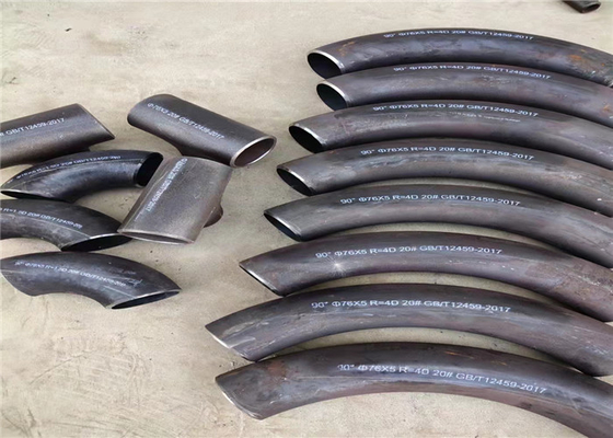 API5L ท่อเหล็กคาร์บอนโค้งงอ 30 องศารัศมียาวท่อ Bend