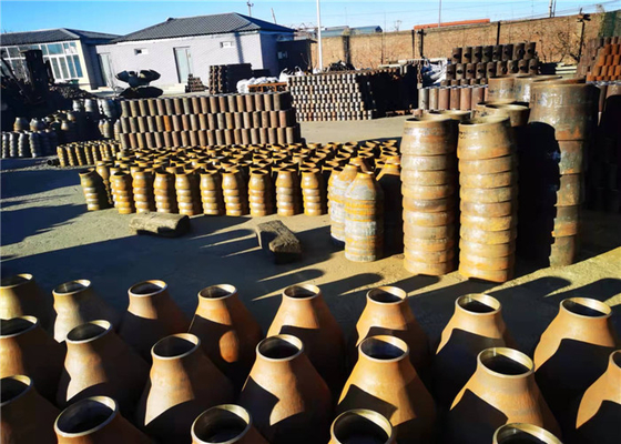 อุปกรณ์ท่อไร้รอยต่อ ANSI Sch80 ที่ปรับแต่งได้ SS316 Concentric Eccentric Reducer