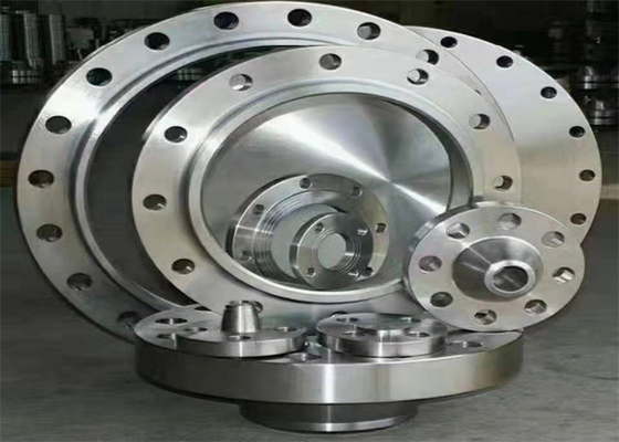 EN1092-1 T11B หน้าแปลนเหล็กหลอม ASTM A182 Stainless Steel