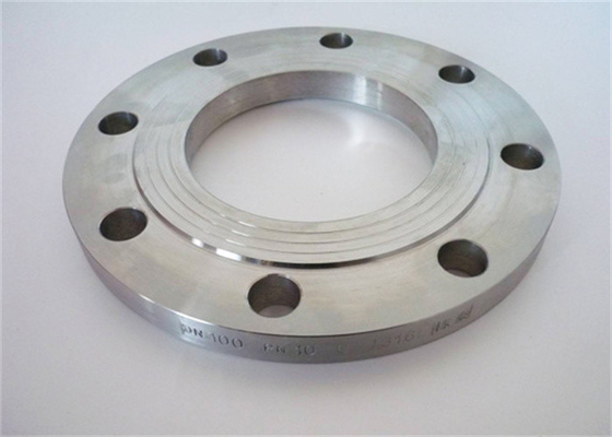 EN BS JIS หน้าแปลนเหล็กฟอร์จ Dn50 PN40 หน้าแปลนสำหรับท่อส่งน้ำมัน