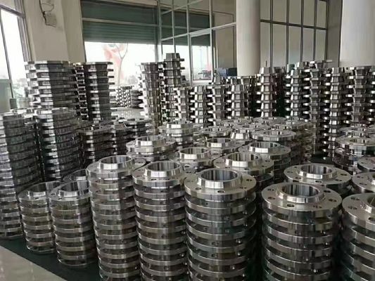 น้ำมันเบา Anodize หน้าแปลนคอเชื่อมสแตนเลส DN15-DN1000mm