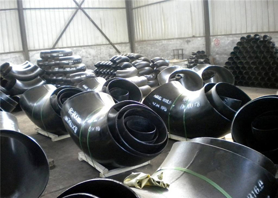 ASTM WPB A234 อุปกรณ์ท่อฟอร์จ Sch10 Sch20 อุปกรณ์ท่อสแตนเลสแบบไม่มีรอยต่อ